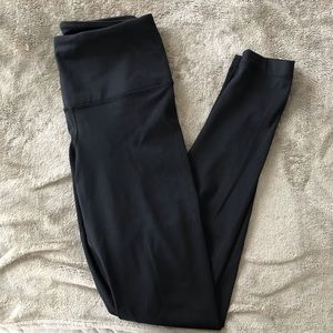 Black High Waisted 7/8 Leggings